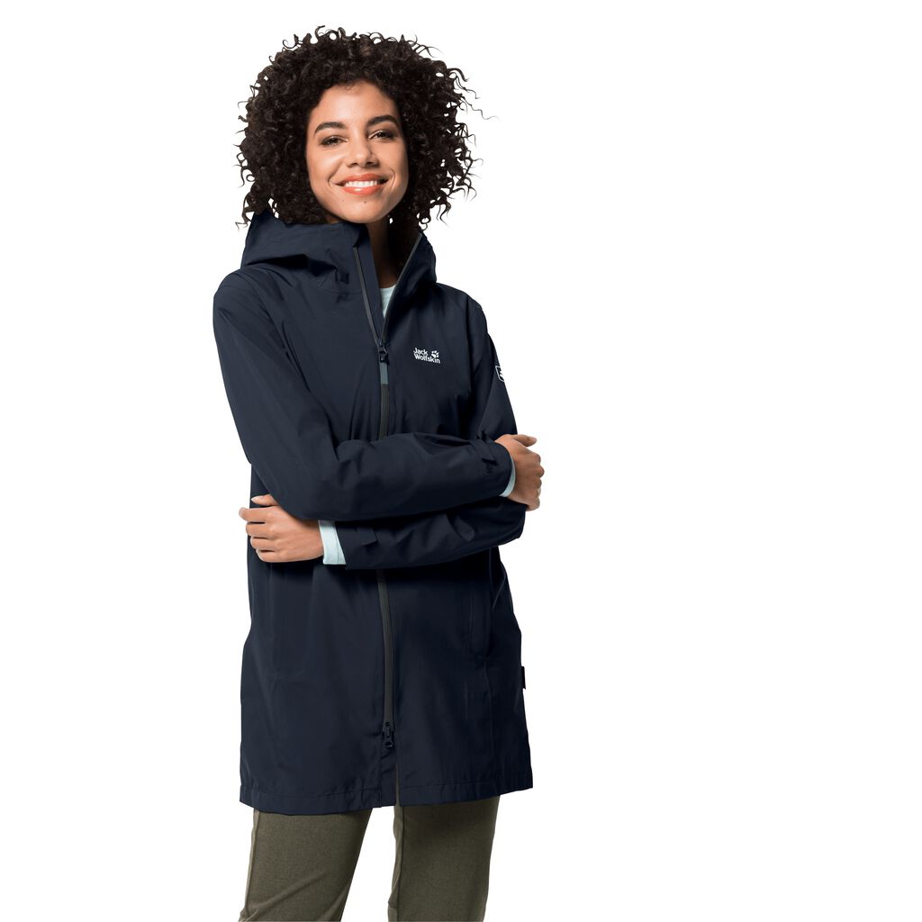 Jack Wolfskin JWP Vestes Femme Bleu - NUZHVRB-13